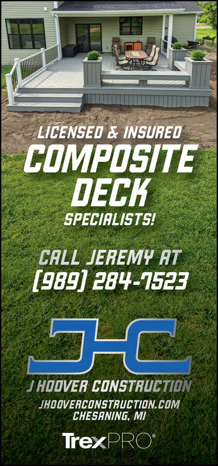 J Hoover Construction Print Ad J Hoover Construction Print Ad